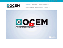 Tablet Screenshot of ocem.com